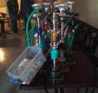 أكادير:مداهمة مقهى للشيشة وحجز عدد من الممنوعات