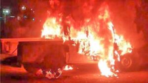 النيران تلتهم منزل سيدة بأكادير، و حالة استنفار تعقب الحادث. 7 النيران وحدة