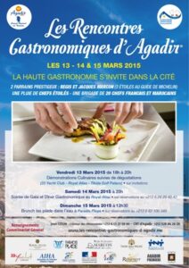 AffichesOK Rencontre Gastronomiques dAgadir 1