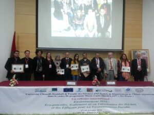 تتويج طالب دكتور بكلية العلوم أكادير بالمؤتمر الدولي العلمي المتعلق بالبيئة المنعقد بكلية العلوم بالجديدة 6 20160219 1834111