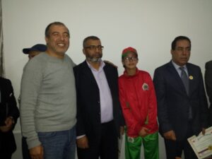 مدينة أكادير تحتفل بالعداءة الواعدة " شيماء كزان " المتألقة في الألعاب المدرسية العربية المقامة بتونس 9 20160224 175735