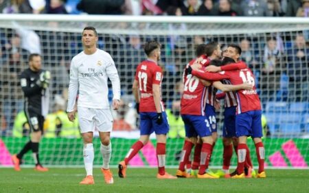 (فيديو)ريال مدريد يتلقى ضربة موجعة من جاره الأتلتيكو وكريستيانو رونالدو يعترف:برشلونة أفضل منا