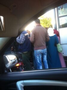 (+صور)عااجل: حوادث سير خطيرة بأكادير، الأولى تسببت فيها حافلة ألزا والثانية وقعت بين سيارتين مما تسبب في وقوع خسائر مادية فادحة 7 IMG 20160422 WA0010