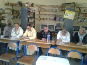 لقاء تربوي بمدرسة عمر الخيام بسيدي إفني لعرض تجارب ميدانية رائدة لأجرأة مشروع المؤسسة 10 4 1