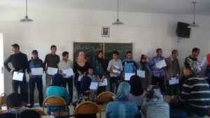 منتدى الكتاب والقراءة بثانوية ايت باها يتوج أنشطته بأمسية ختامية مميزة 5 DSC02726