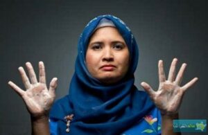 امرأة تقضي 5 ساعات يوميا في الإستحمام ..شاهد النتيجة