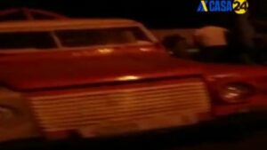 سيارة الأمن تتعرض لحادثة سير خطيرة