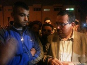 فيديو:أدراق يزور معتصم “كوانتانامو” في الساعات الاولى من صبيحة السبت