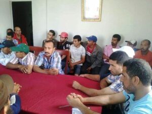 المالوكي يجتمع بعمال الإنعاش في دار الضيافة، و يعدهم بتلبية مطالبهم على مراحل 5 a 403
