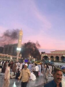 عاجل:(+فيديو) انتحاري يفجر نفسه قرب مقر أمني عند الحرم النبوي بالمدينة المنورة(صور)