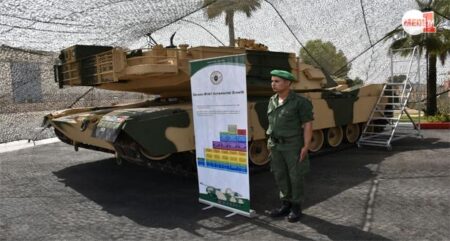 بالصور .. بأمر سامي من محمد السادس دبابات "أبرامز" الأمريكية موجهة للقوات المسلحة الملكية
