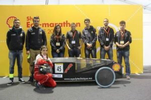 طلبة الجامعة الدولية لأكادير يشرفون المغرب في نهائي “شال ايكو- ماراثون” بلندن‎