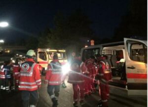 عاجل:مجهول يشرمل ركاب قطار بساطور في ألمانيا و يتسبب في جرح 21 شخصا