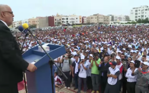 أكادير: بنكيران يقصف الياس العمري، ويصف التوحيد والإصلاح ب:”الوالدة”