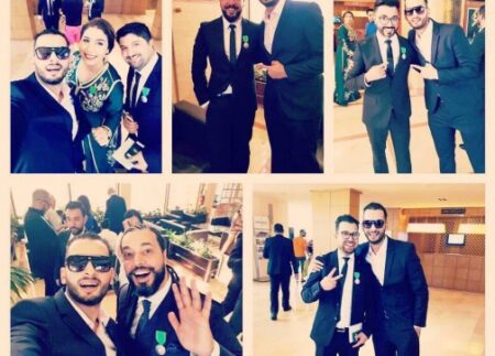 أول صور الفنانين المغاربة بعد حصولهم على أوسمة ملكية