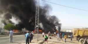 عااجل وبالفيديو:انفجار يهز سوقا شعبيا في تونس وتفحم جثث العديد من المواطنين التونسيين