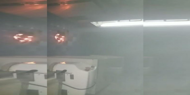 حريق مهول يلتهم مطعما معروفا بمارينا بأكادير وهذه هي التفاصيل: 1 حريق
