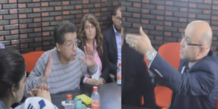 (+فيديو)اجتماع المكتب السياسي لهذا الحزب تحول إلى جلسة سب وشتم وتهم خطيرة و"دعارة" وهذه هي التفاصيل