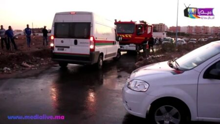 نايضة قرطاس بالمحمدية ... واستنفار أمني كبير في صفوف رجال الشرطة