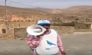 غريب بالفيديو: شخص يدعو الى التصويت على الحمامة لأنها”أنقذت رسول الله”