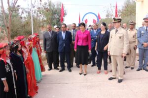 بالصور:والي سوس تعطي انطلاقة مبادرة مليون محفظة بجماعة أمسكروض