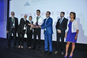 تلاميذ الثانوية التأهيلة محمد الزرقطوني عن جهة سوس ماسة يحرزون على جائزة انجاز المغرب 2016