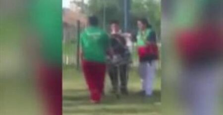 شاهد ماذا فعلت الساكنة برجل طعن فتاتين بسكين