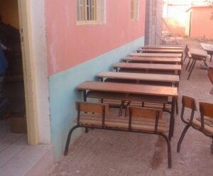 بعد مقال أكادير 24: قسم بمدرسة ادرايد يعوض طاولات المطعم بمقاعد دراسية