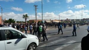 نايضة باشتوكة:اعتقالات تعقب أعمال العنف و الحرائق بجماعة سيدي بيبي