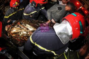 عاااجل.(+صور): سقوط قتلى من جديد في حادث انهيار بناية بسبب “بوطة”