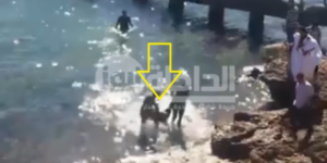 (+فيديو صادم) تفاصيل مثيرة لحظة انتحار فتاة برمي نفسها في خليج وادي الذهب..