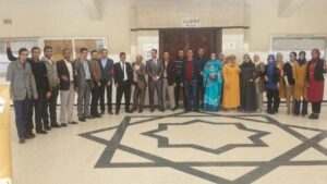 المحررون القضائيون بانزكان  ينظمون  الاعتصام الجزئي داخل  المحكمة الابتدائية بانزكان