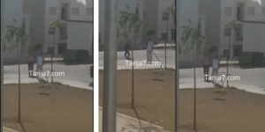 (+فيديو)شاب ينهي حياة قاصر بسيف من الحجم كبير بسبب فتاة