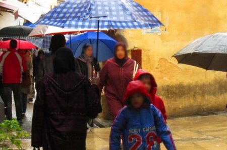 مقاييس التساقطات المطريّة المسجلة بالمملكة