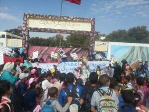 آباء وأمهات تلاميذ مدرسة “أبي بكر الصديق” بأغروض يستنكرون الوضع الكارثي للمؤسسة ويطالبون بتدخل عاجل