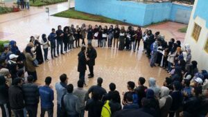 الطلبة المهندسون يحتجون من جديد بأكادير ومدن أخرى ويلوحون بالتصعيد وهاعلاش