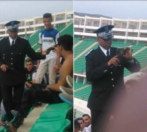 بوليسي “فوطوغراف” بأكادير يخطف الاضواء في مباراة الرجاء والكوكب