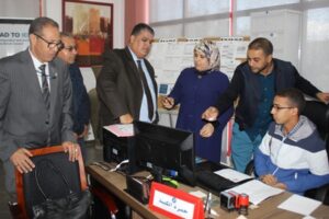 الوزيرة جميلة المصلي تنبهر بابتكار موظفي القطب الجامعي أيتملول