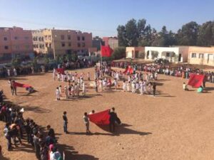 مدرسة الفردوس بالدراركة تحتفل بالمسيرة الخضراء