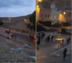 خطير/ شاهد لحظات مخيفة من الفيضان والسكان يسارعون لانقاذ الضحايا