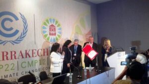 +صور: تتويج مدينة أكادير بجائزة هامة في كوب22.