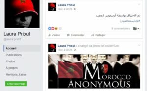 “أنونيموس المغرب” يخترقون صفحة متهمة لمجرد بالاغتصاب