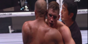 بدر هاري يسقط في الجولة الثانية في مشهد مؤثر ويتوعد الوحش الهولندي ”ريكو فيرهوفن” سأعود لأدمِّرك أيها الفتى