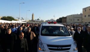 بالصور:تشييع جثمان والدة بنكيران إلى مثواها الأخير في موكب جنائزي مهيب