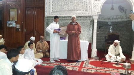 مدرسة مسجد الزيتون بأكادير تحتفل بالمولد النبوي وتكرم الطلاب حفظة القرآن الكريم