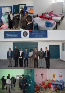 مدراء و أطر السجون بجمهورية تنزانيا في ضيافة السجن المحلي بأيت ملول