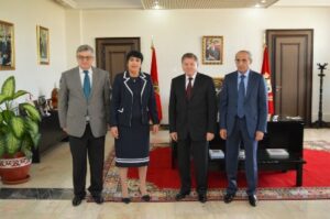 والي سوس تستقبل وفدا قضائيا روسيا بحضور الرئيس الأول لمحكمة الاستئناف باكادير والقنصل العام الشرفي لروسيا بجهة سوس ماسة.