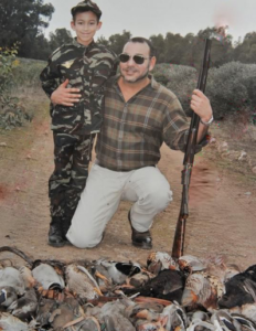 الملك محمد السادس  يخرج في رحلة قنص ضواحي مراكش