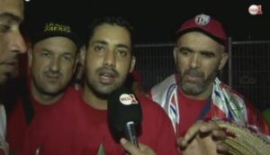 حسرة الجماهير المغربية بعد الهزيمة المرة والخروج من “الكان”