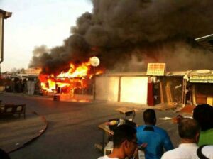 “محطم عاطفيا” يضرم النار في ممتلكات الحي انتقاما من المجتمع!